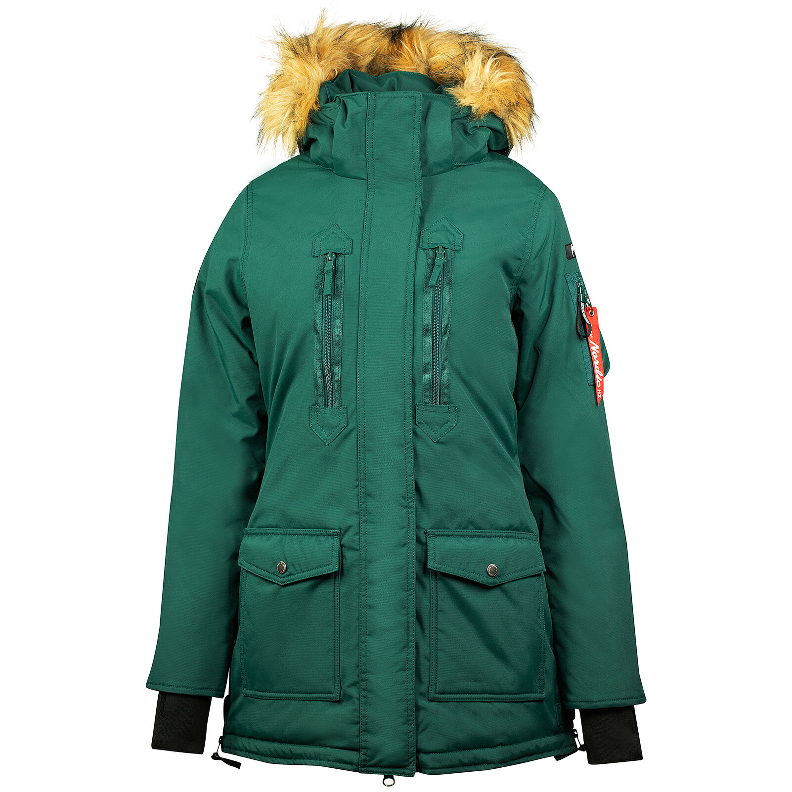 Teal parka sales
